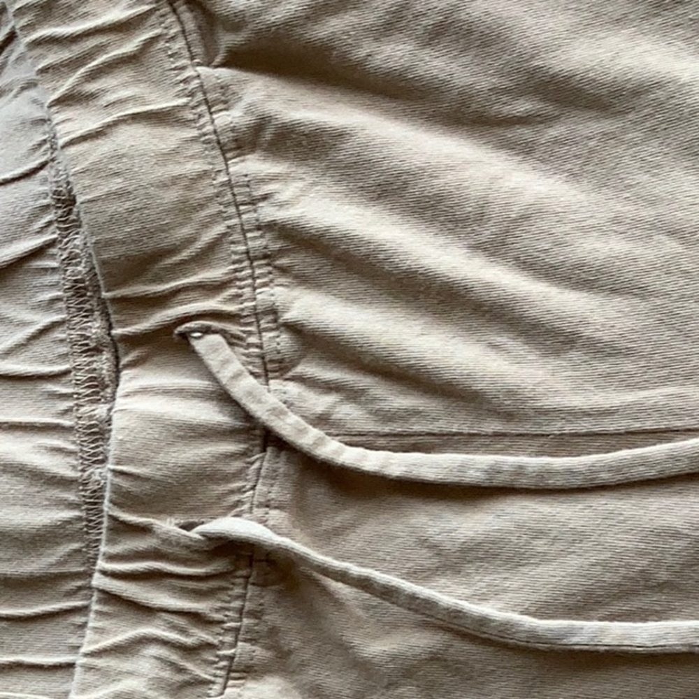 Parachute Organic Cotton Pants Wide Leg Relaxed Lounge Quite Luxury Bisque Sz XL